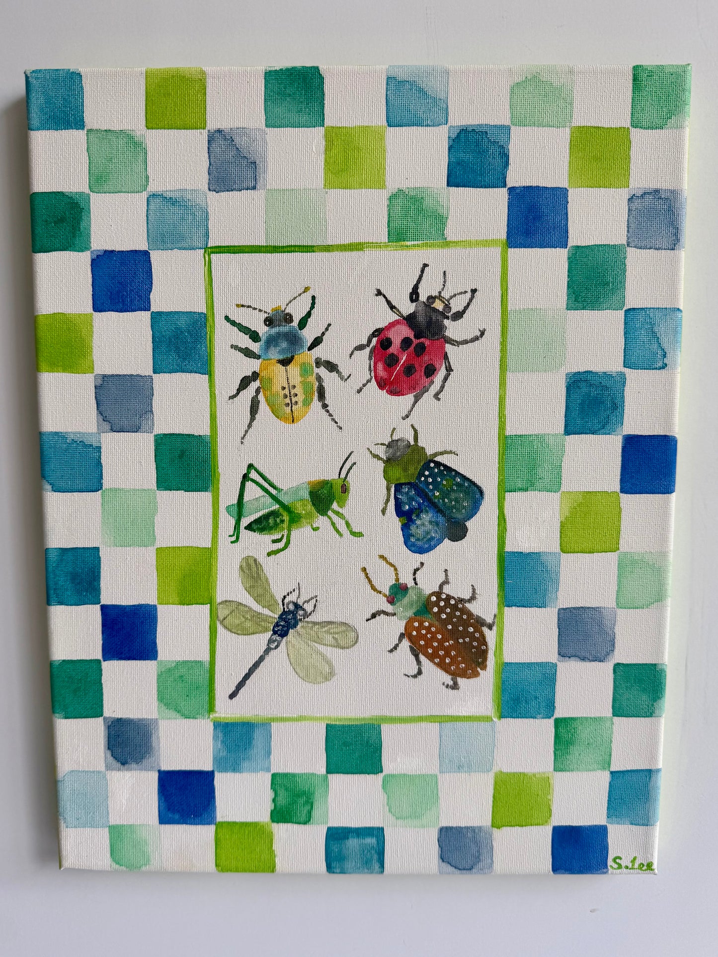 Cute Insects - Original Painting