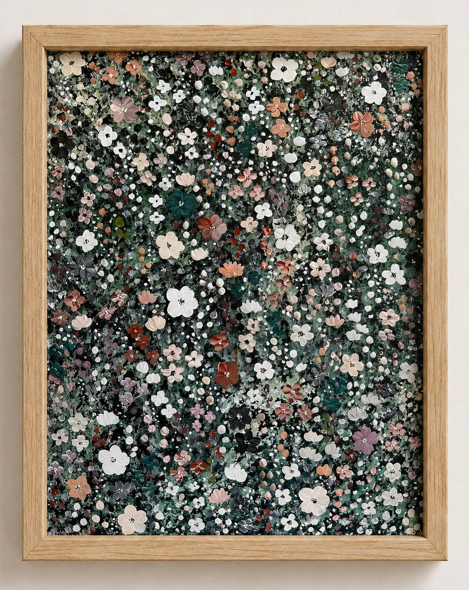 Neutral Wildflower Garden Vol. 2 - Fine Art Print
