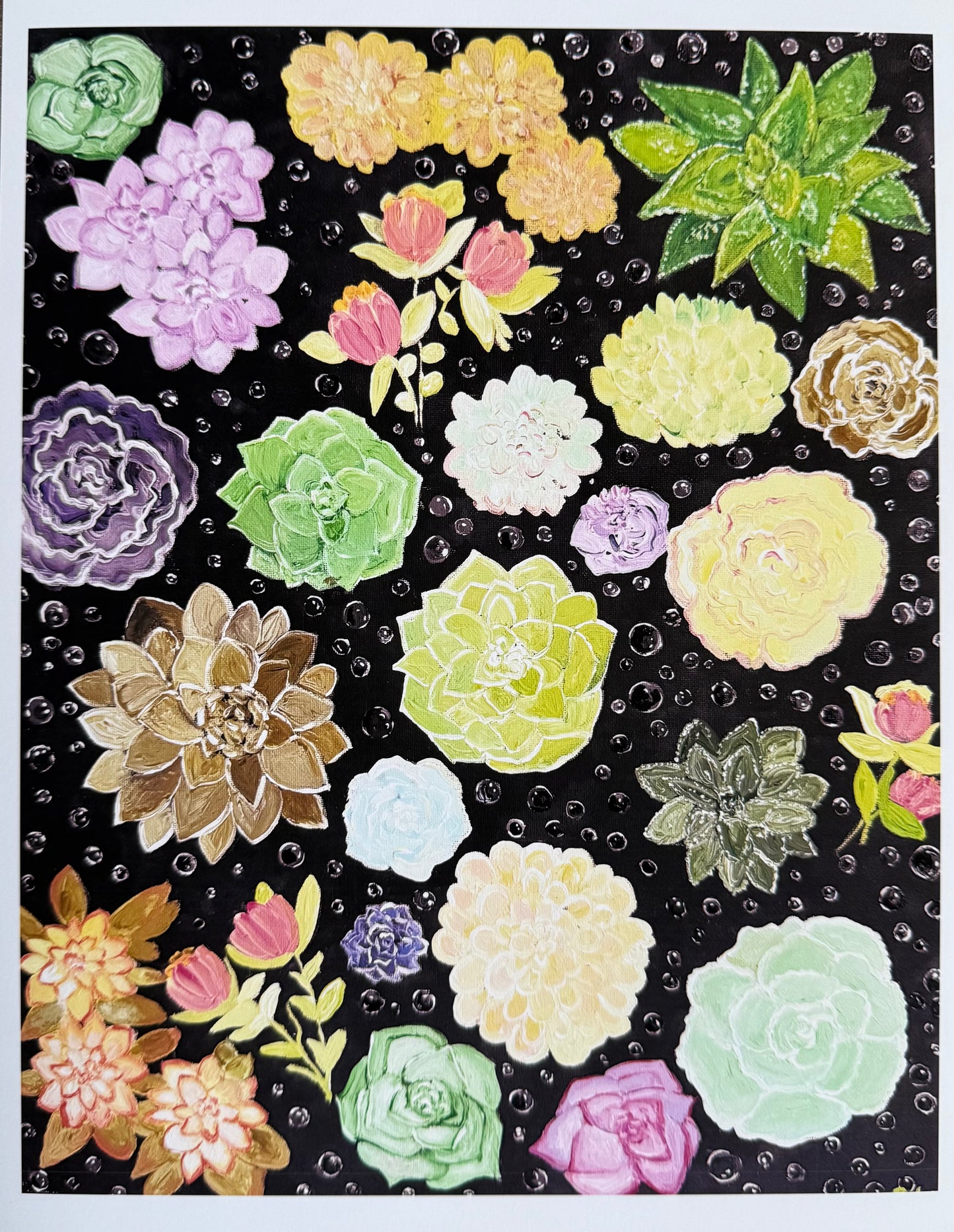 Succulent Garden - Fine Art Print