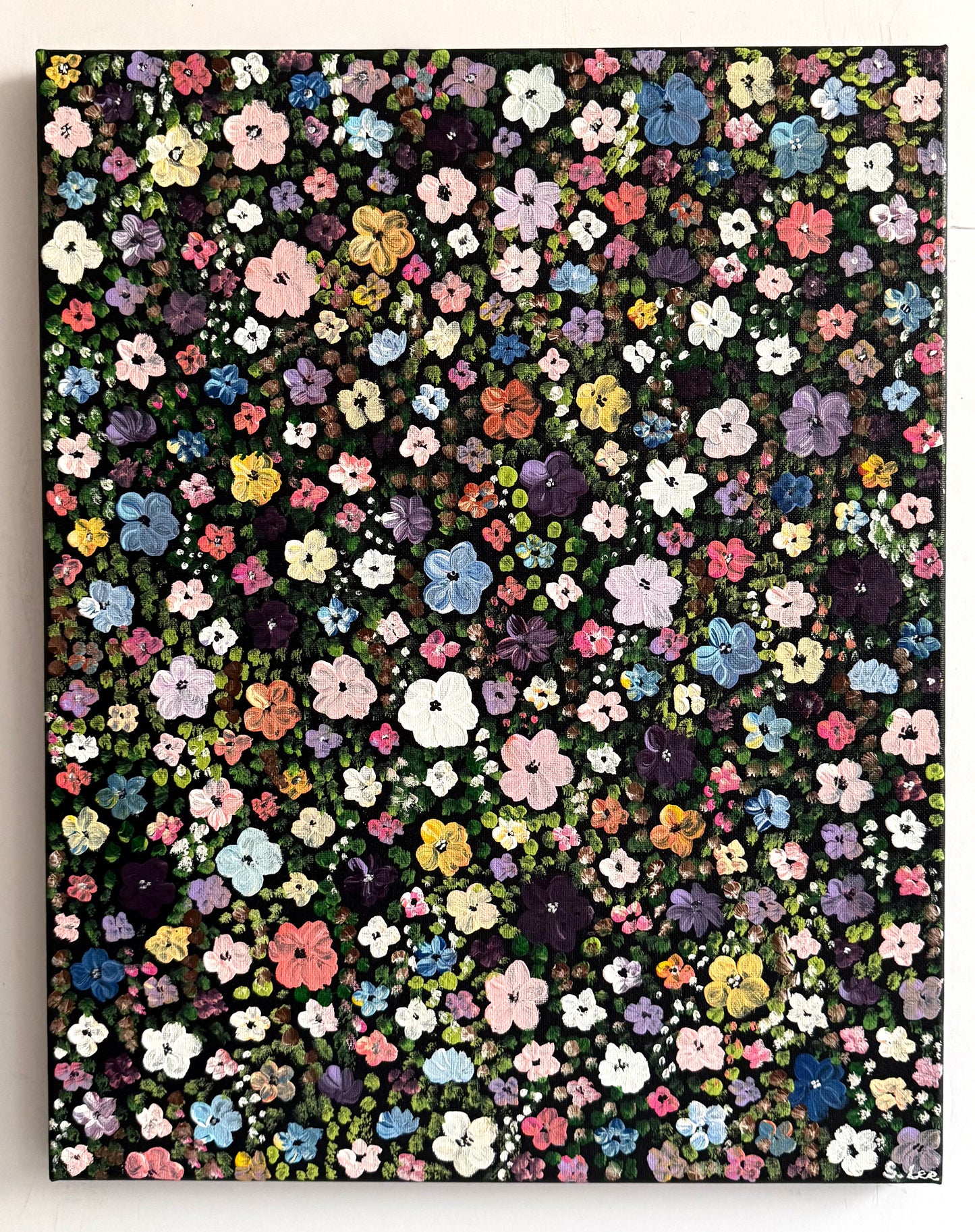 Wildflower Cosmos - Original Painting