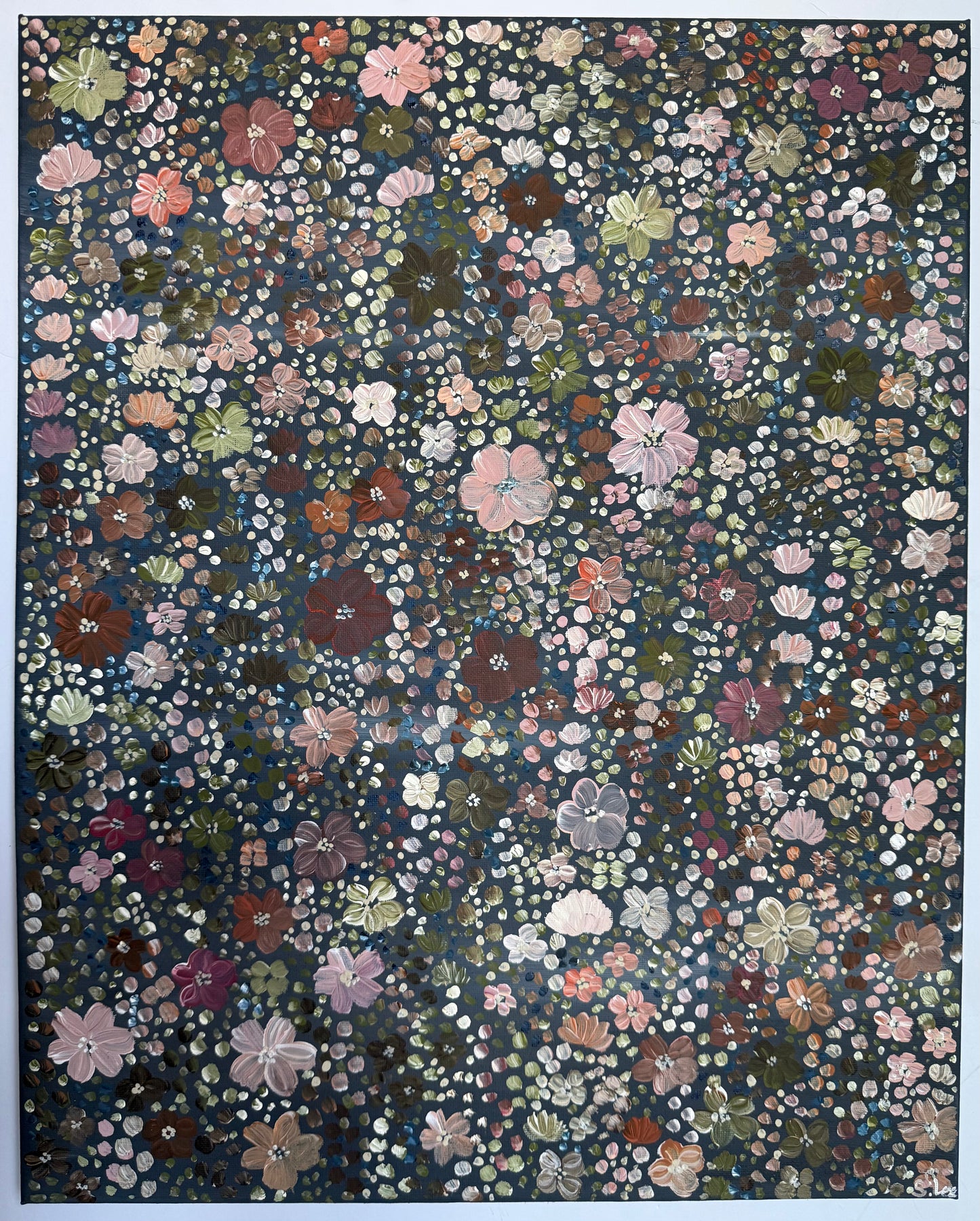 Autumn Flower Garden Vol. 3 - Original Painting