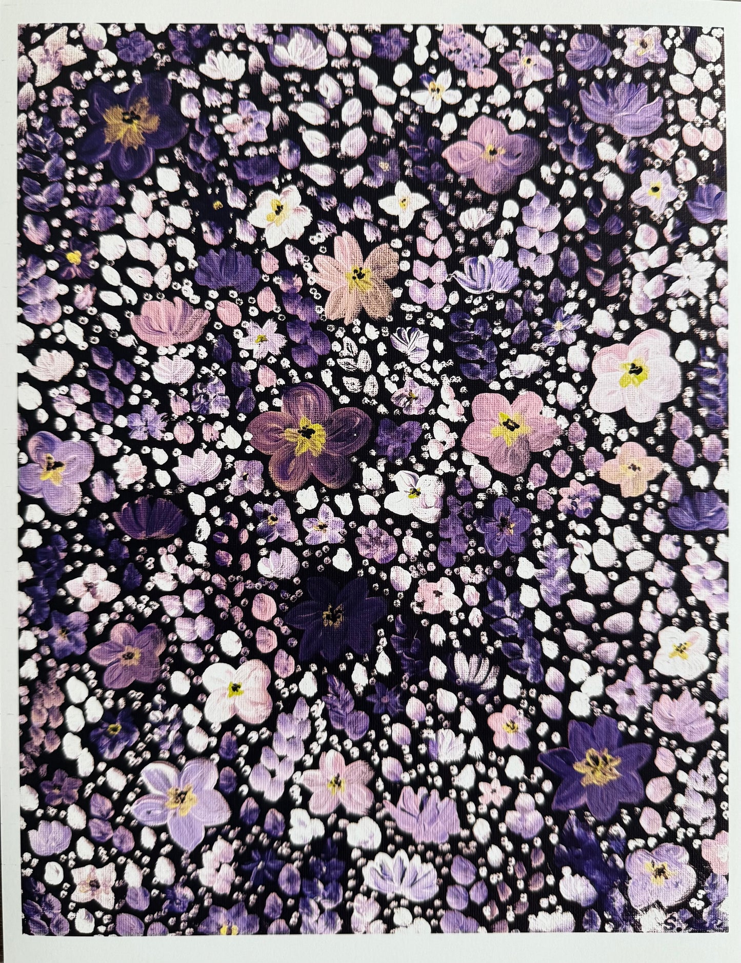 Wild Violets - Art Paper Prints