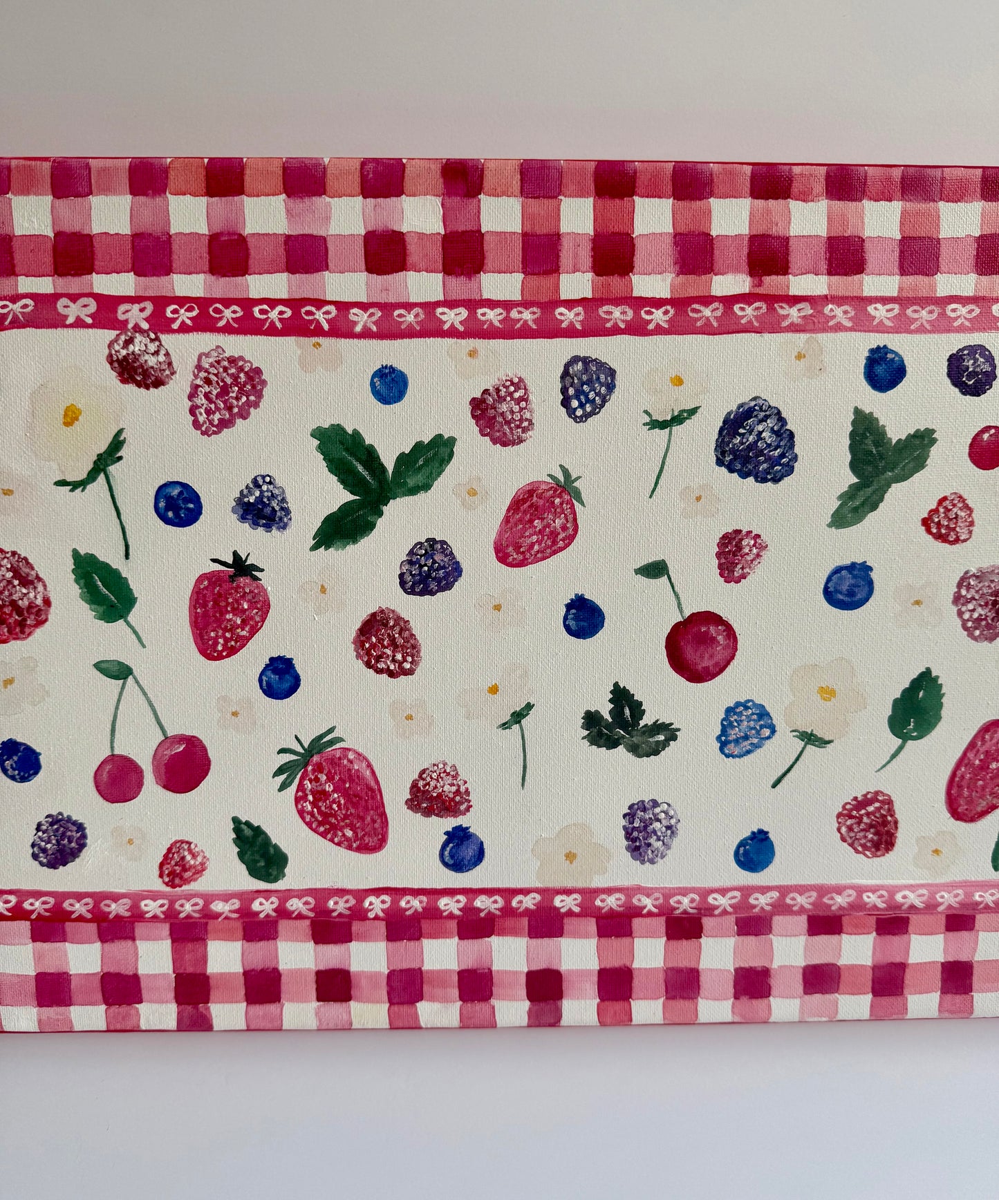 Berry Picnic - Original Painting - Berry Sweet