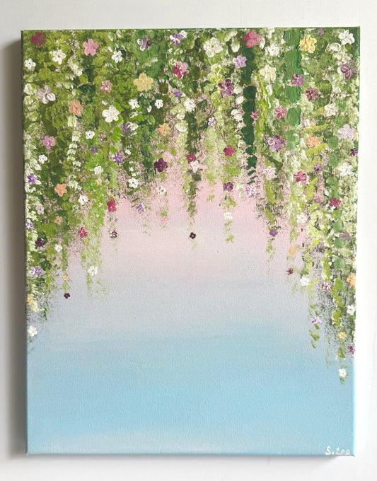 Blooming Garden Canopy - Original Painting
