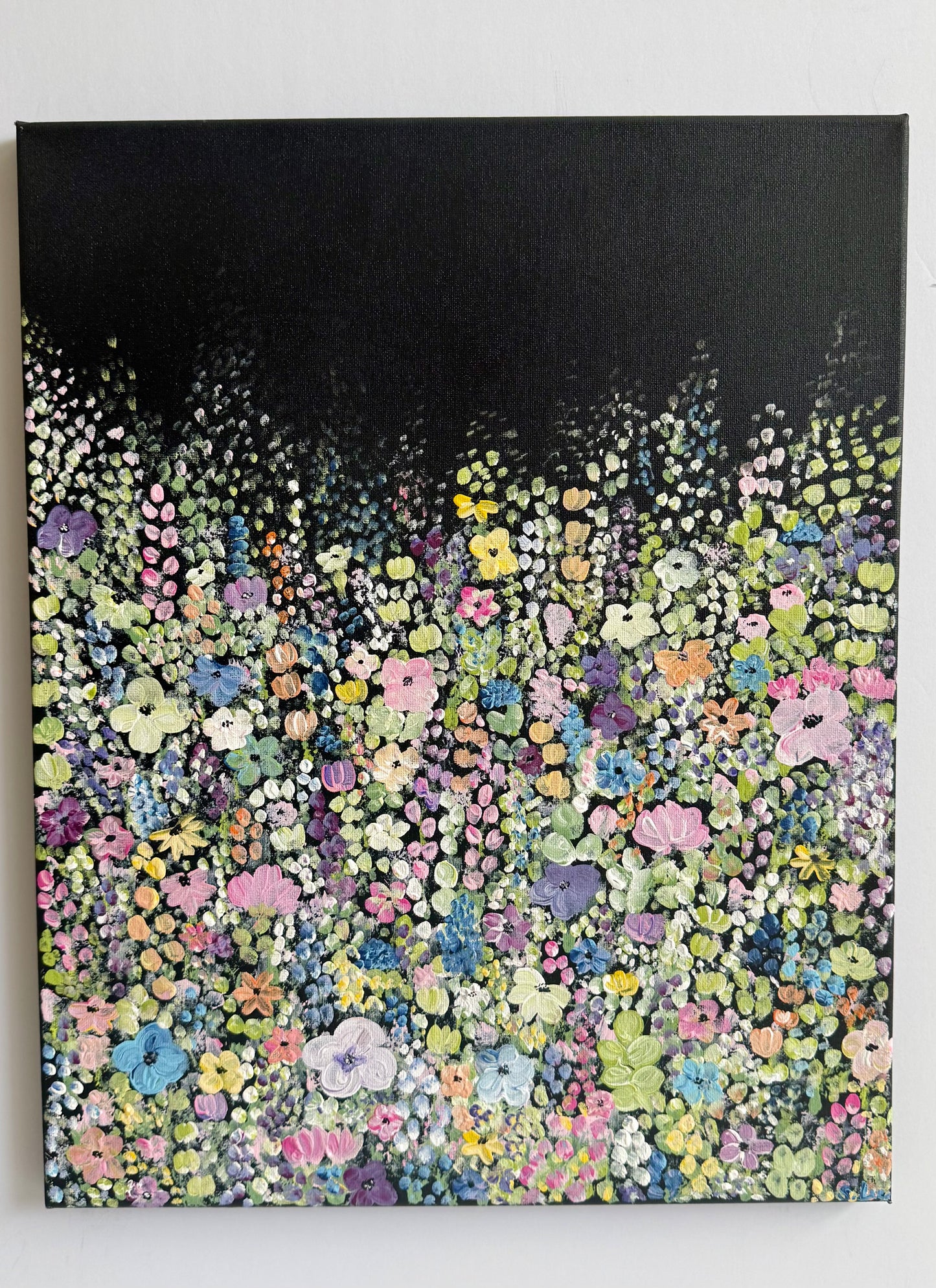 Pastel Wildflowers - Original Painting