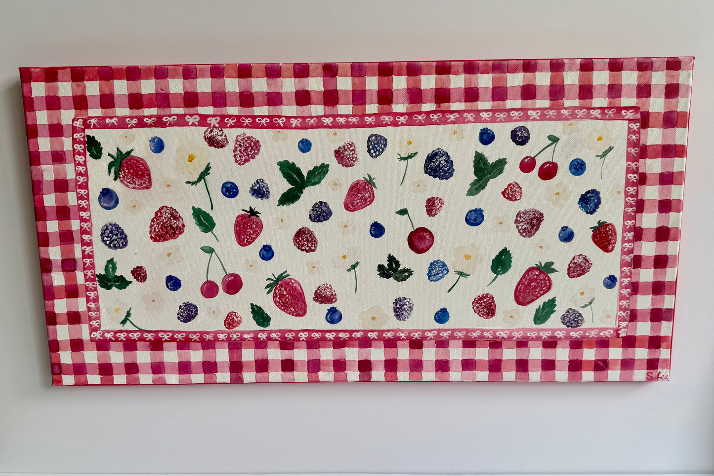 Berry Picnic - Original Painting - Berry Sweet