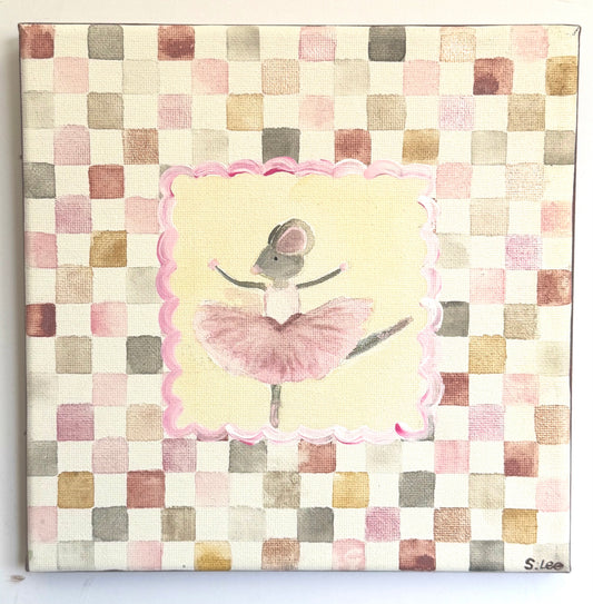 Ballerina Mouse - Original Painting