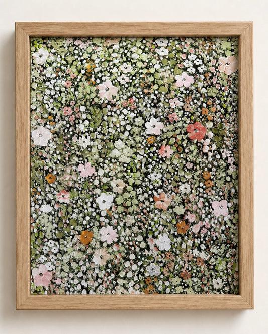 Cottagecore Flower Garden - Fine Art Print