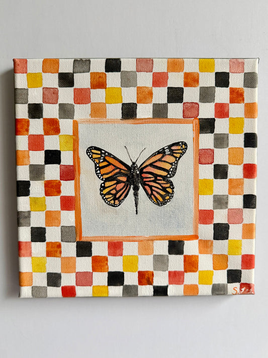 Monarch Butterfly Mini - Original Painting