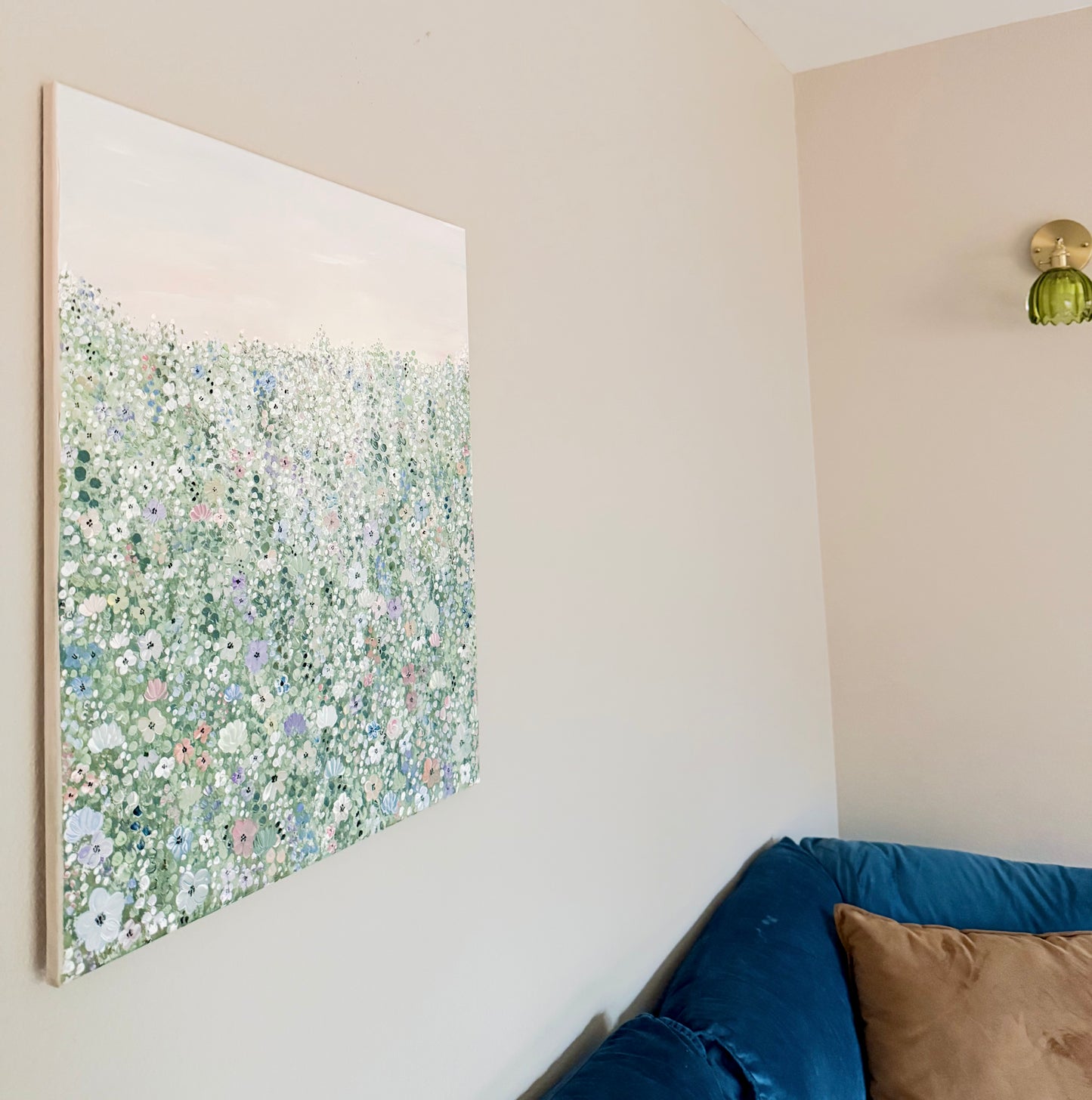 Sunset Wildflower Field Vol. 2 - Original Painting