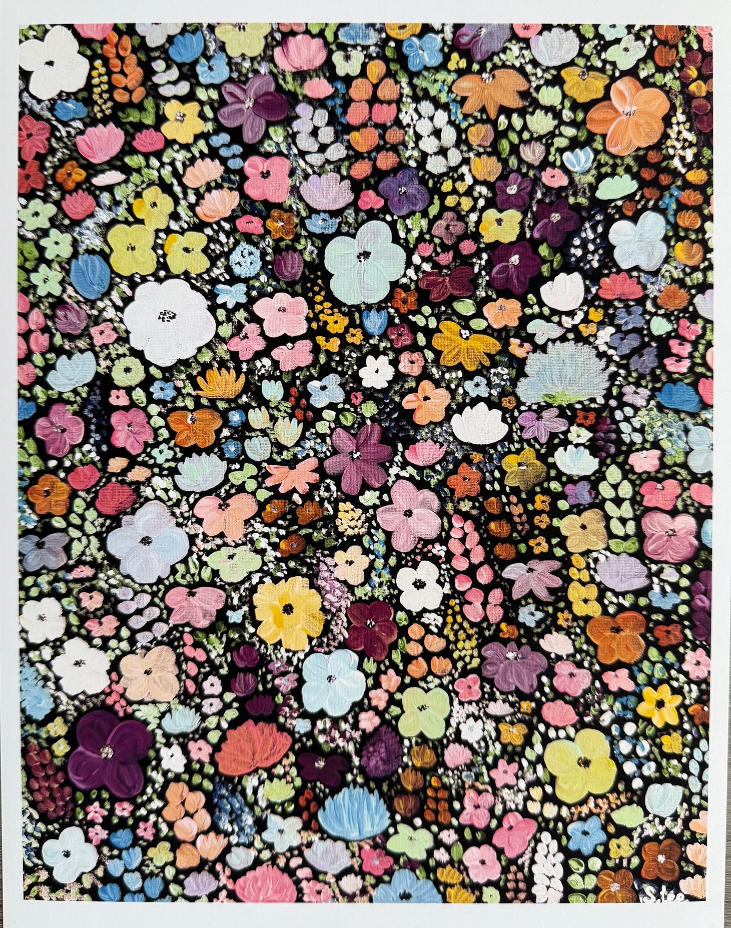 Wildflower Confetti - Art Print