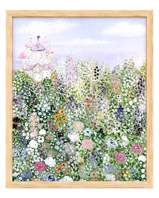Wildflower Castle - Fine Art Print