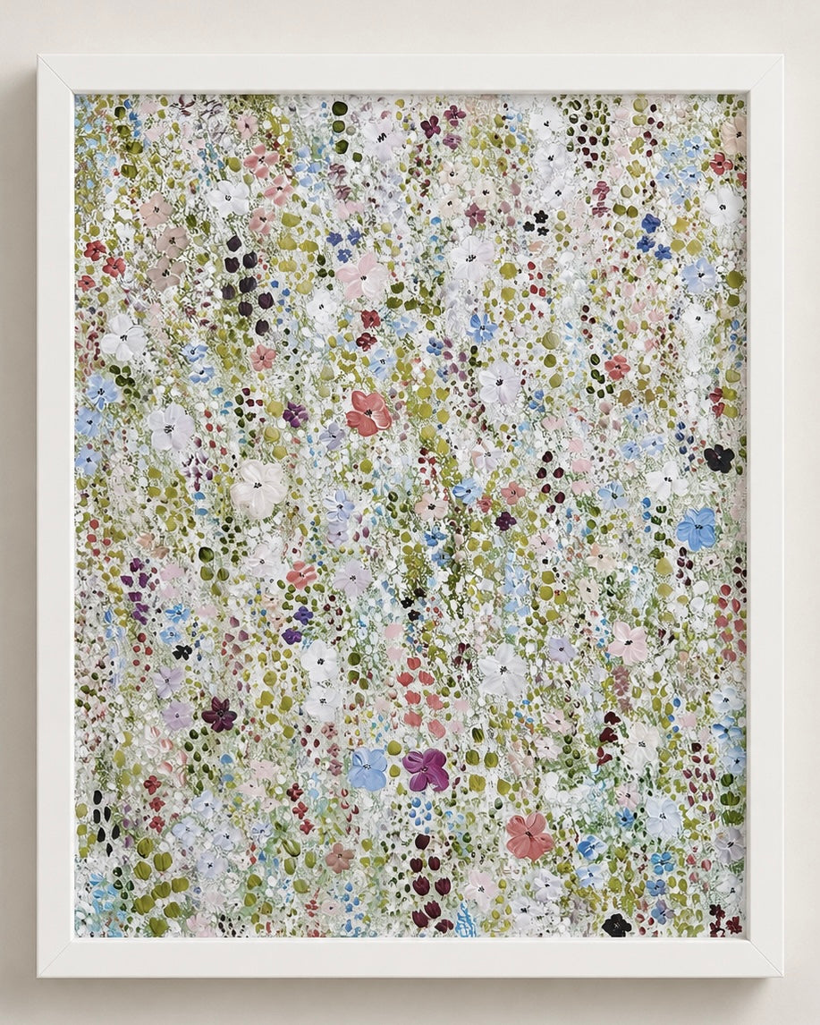 Whimsical Wildflowers - Fine Art Print