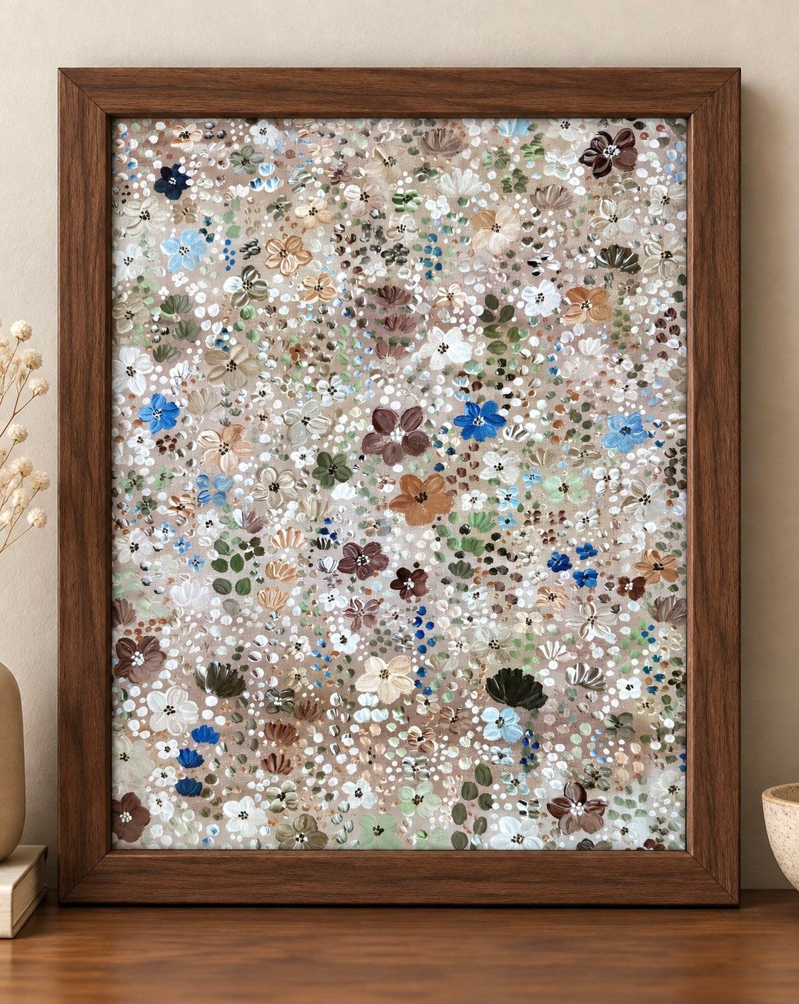 Boho Flower Garden - Fine Art Print