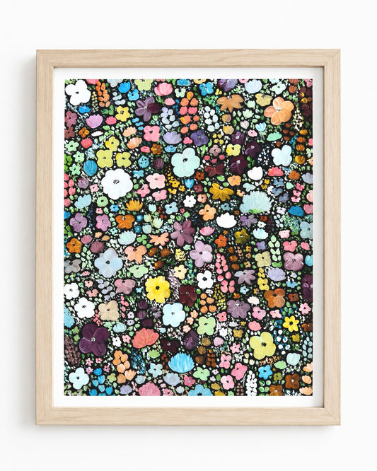 Wildflower Confetti - Fine Art Paper Print
