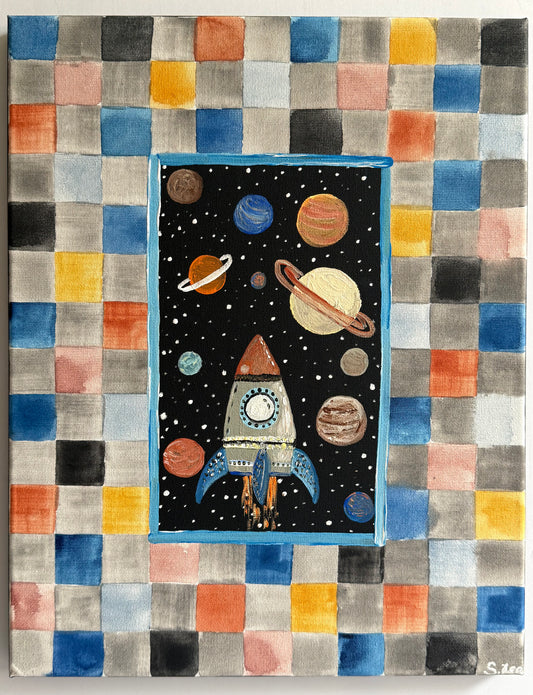 Outer Space - Original Painting