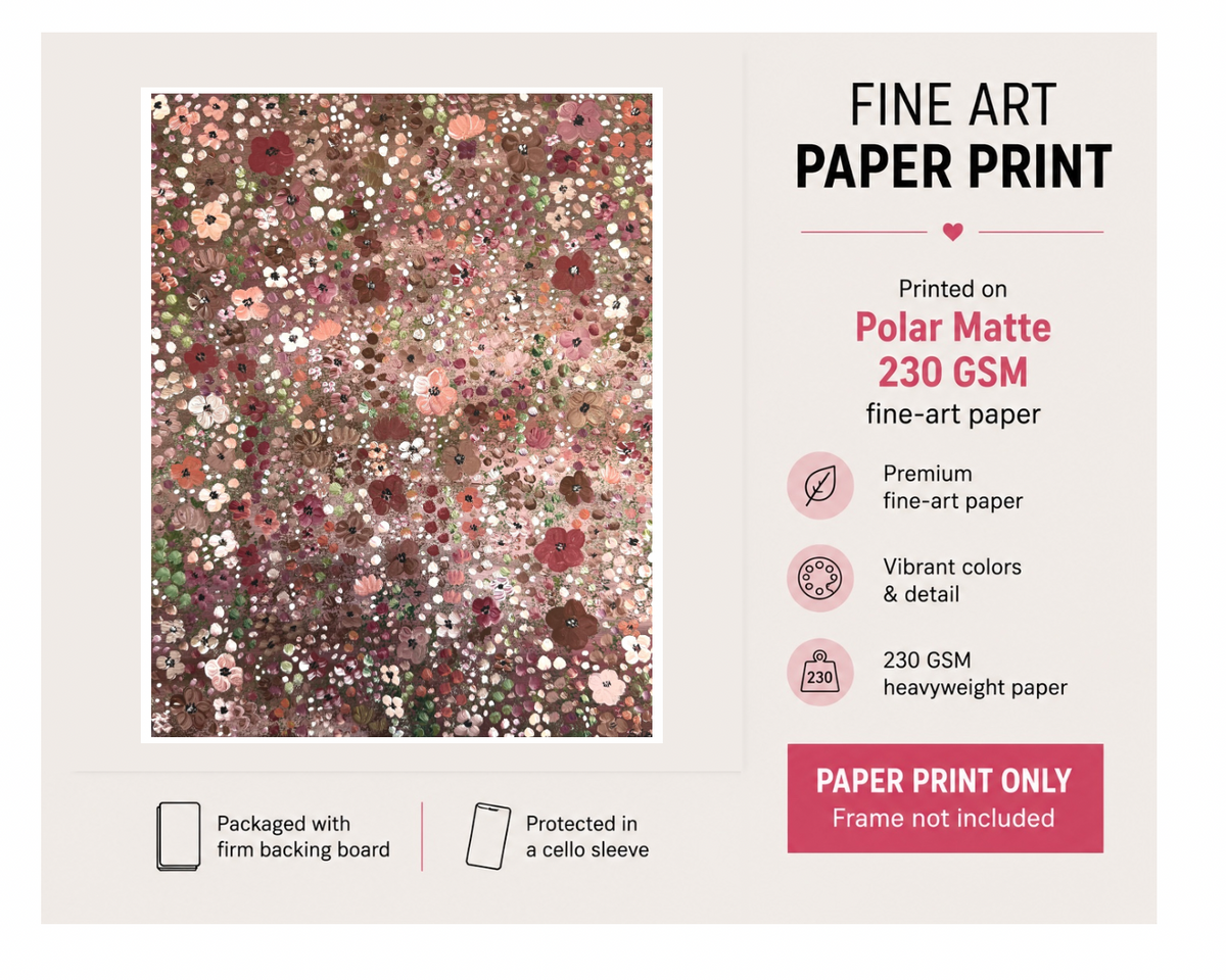 Autumn Flower Garden Vol. 1 - Fine Art Print