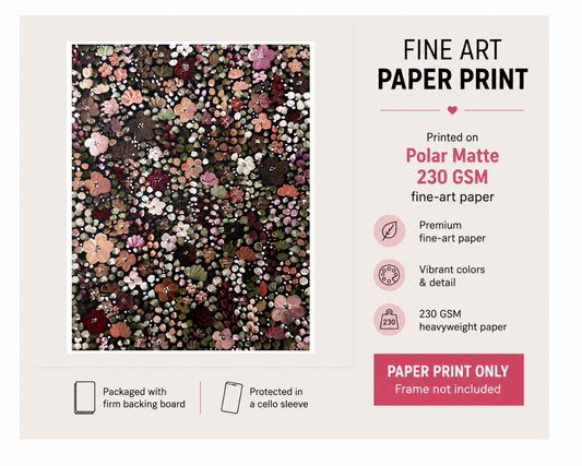 Autumn Flower Garden Vol. 2 - Fine Art Print