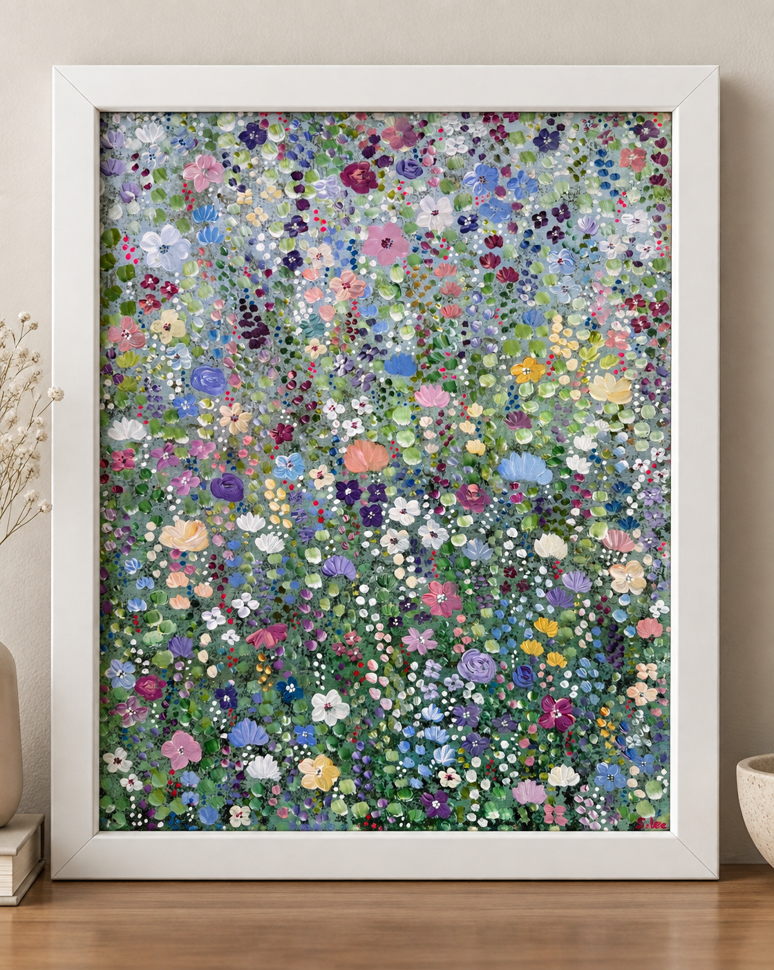 Bright Flower Garden Vol. 2 - Fine Art Print
