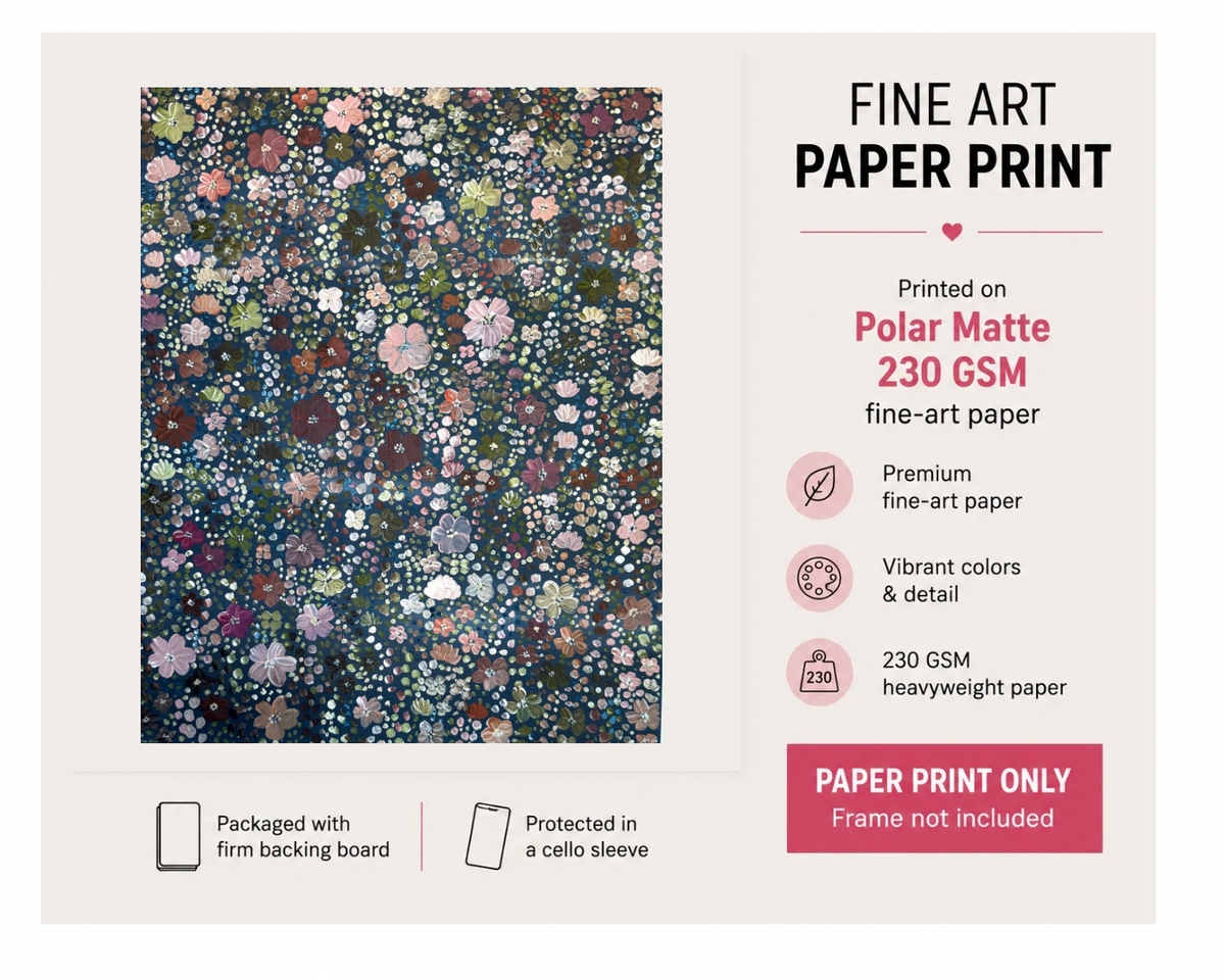 Autumn Flower Garden Vol. 3 - Fine Art Print