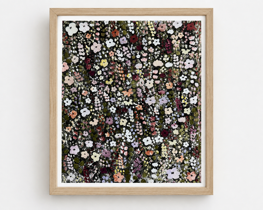 Summer Wildflowers - Fine Art Paper Print