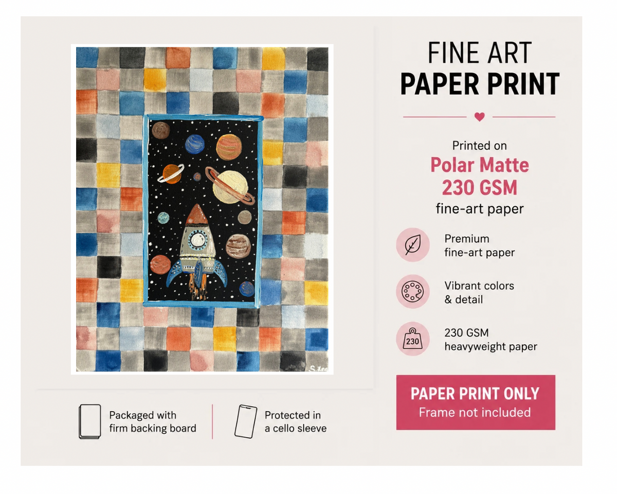 Outer Space - Fine Art Paper Print